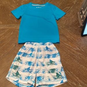 Boys matching set.